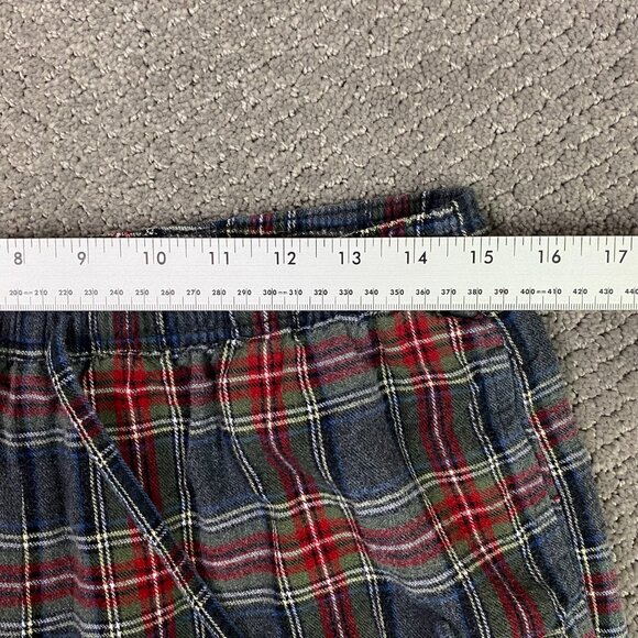 LL Bean Scotch Plaid Sleep Pants Pajama Bottoms Lot of 2 Men's Medium Loungewear - Picture 11 of 13